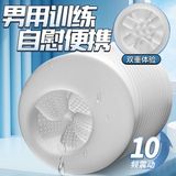 Cốc âm đạo dành cho nam giới Mini Dành Cho Nam Silicone Trong Suốt Mowan Có rung co bóp gân gai chính hãng