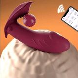 Trứng rung Massage Mini Jiuuy Điều Khiển Không Dây Bằng Remote Nhiều Chế Độ Rung chính hãng