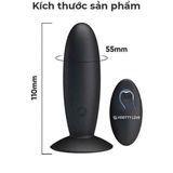 Phích Cắm Hậu Môn Silicone Mềm Chống Thấm Nước Cao Cấp Rung Size Mini Pretty Love Magic Jingers 