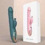 Dương Vật Giả Massage Rung - Thụt Đa Năng Thân Có Nhánh Tai Thỏ Kích Thích Ham Muốn Nữ Giới Chính Hãng