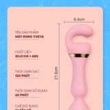 Chày Rung Silicone Massage 2 Đầu Mềm Dẽo Kích Thích Cực Mạnh Đa Chế Độ Aphojoy Cao Cấp - Sạc Điện