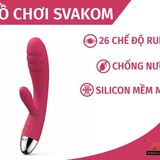 Dương Vật Giả Thân Có Nhánh Rung Đa Năng Massage Kích Thích Ham Muốn Svakom Barbara Chính Hãng
