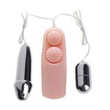 Trứng rung massage cho nữ giới giải toả 2 Đầu Inox Rung Cực mạnh chính hãng