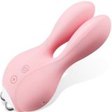 Trứng rung massage cho nữ giới giải toả Máy Rung Tai Thỏ 2 đầu nhiều chế độ rung chính hãng