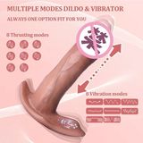 DV giả Massage Sử Dụng Đa Năng Có Điều Khiển Từ Xa, Nhiều Chế Độ Rung Thụt, Siêu Mềm Size Nhỏ Sạc Điện