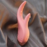 Lưỡi Đôi Rung Giải toả Nhu Cầu Nữ giới Elfgame Sưởi Ấm Nhiều Tính Năng Rung chính hãng