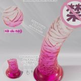 DV hít tường hình dáng cong có bi trong suốt 2 màu