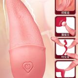 Lưỡi Rung Giải toả Nhu Cầu Nữ giới Sưởi Ấm Nhiều Tần Số Chân Thật chính hãng