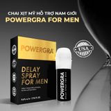 Chai xịt hỗ trợ cải thiện sự tự tin nam giới Powergra Delay Spray For Men  Chai 13ml