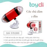 Cốc Âm đạo 2 đầu massage cao cấp dành cho nam giới giải toả  chính hãng