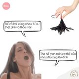 Chổi vẫy lông đen mềm massage dành cho nữ giới giải toả quét mạng nhện chính hãng