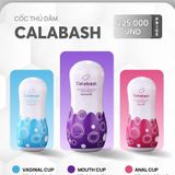 Cốc Âm đạo Calabash massage cao cấp dành cho nam giới giải toả chính hãng