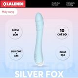 Máy massage cao cấp dành cho nữ giới giải toả Silver Fox 2 đầu nhiều chế độ rung chính hãng 