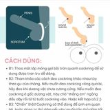 Set 3 vòng cao su Hỗ trợ tăng sự tự tin cho nam giới chính hãng