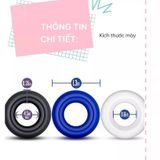 Set 3 vòng cao su Hỗ trợ tăng sự tự tin cho nam giới chính hãng