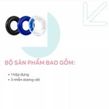 Set 3 vòng cao su Hỗ trợ tăng sự tự tin cho nam giới chính hãng