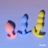 SET 3 BUTTPLUG SILICONE MINIONS SIÊU MỀM DẺO CHO NEWBIE