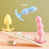 SET 3 BUTTPLUG SILICONE MINIONS SIÊU MỀM DẺO CHO NEWBIE