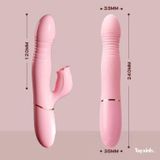 GẬY RUNG THỤT AKINA PRO KẾT HỢP TAI THỎ LIẾM HẠT ĐẬU 5 CHẾ ĐỘ