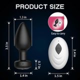BUTTPLUG RUNG PANDA ĐIỀU KHIỂN TỪ XA 10 CẤP ĐỘ