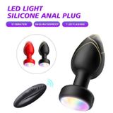 BUTTPLUG RUNG PHOENIX CÓ ĐÈN LED NHIỀU MÀU ĐIỀU KHIỂN TỪ XA 10 CẤP ĐỘ