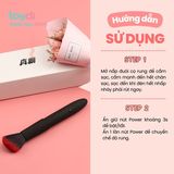 Máy nguỵ trang cọ make up massage cao cấp dành cho nữ giới giải toả nhiều chế độ rung chính hãng