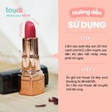 Máy massage nguỵ trang hình cây son Lipstick cao cấp dành cho các cô bé giải toả  nhiều chế độ rung chính hãng