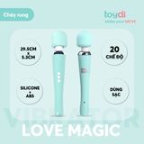 Chày rung massage cao cấp dành cho nữ giới giải toả Love Magic nhiều chế độ rung chính hãng