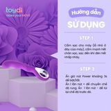 Máy massage cao cấp dành cho nữ giới giải toả Magic Master nhiều chế độ rung khác nhau  chính hãng 