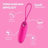 Trứng mini massage rung cao cấp dành cho cô bé giải toả Aphojoy Mini nhiều chế độ rung chính hãng 