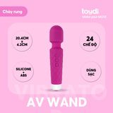 Chày rung AV Wand massage cao cấp dành cho nữ giới giải toả từ vòng một đến cô bé nhiều chế độ rung chính hãng