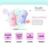 Máy Rung Massage Kích Thích Điểm G Con Mực Crown Chính Hãng