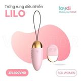Trứng Rung Massage Kích Thích Điểm G Lilo Chính Hãng