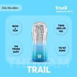 Cốc âm đạo silicone trong suốt giá rẻ Trail Chính Hãng
