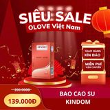 Bao Cao Su Siêu Mỏng Kindom Chính Hãng