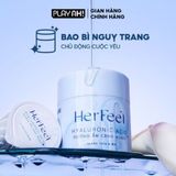Bao Cao Su Dưỡng Ẩm Ẩm Her Feel HA Chính Hãng Hộp 10 Cái