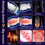 Âm Đạo Giả Brand Tỏa Nhiệt Rung Sục 9 Chế Độ Cho Nam Chính Hãng