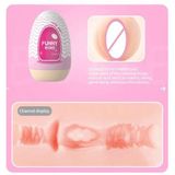 Cốc âm đạo dạng trứng mini dễ dàng bỏ túi dành cho nam Funny Egg