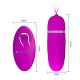 Trứng Rung Điều Khiển Từ Xa Cao Cấp Pretty Love Dawn 12 Chế Độ 