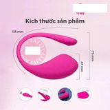 Trứng Rung Lovense Lush 3 Điều Khiển App Chính Hãng