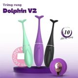 Trứng Rung Dolphin V2 10 Chế Độ Rung Chính Hãng 376418