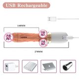 Dương Vật Dính Tường Telesco 10 Chế Độ Rung Thụt Ngoáy dành cho nữ giới chính hãng