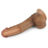 Dương Vật Dính Tường Có Bìu Lovetoy Nature Cock 8 Inch dành cho nữ giới chính hãng