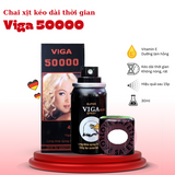 Chai xịt kéo dài thời gian cao cấp cho nam giới Viga 50000 45ml