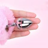 Đuôi Thỏ Inox Gắn Hậu Môn Nhiều Màu cho nữ giới chính hãng 