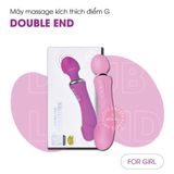 Chày Rung 12 Chế Độ Rung Double End Toả Nhiệt Chính Hãng