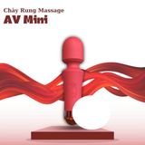 Chày Rung 10 Chế Độ Rung Đa Năng Thiết Kế Nhỏ Gọn AV Mini Chính Hãng