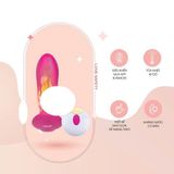 Trứng Rung Massage Rung - Tỏa Nhiệt 42 Độ Xịn Sò Yeain Wearable Vibrator Chính Hãng - Điều Khiển Qua App