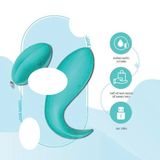 Trứng Rung Silicone Mềm Mại Kháng Nước Cao Cấp Sophia 10 Chế Độ Rung - Sạc Điện