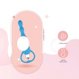 Que Rung Hậu Môn Silicone Cao Cấp Rung Đa Chế Độ Blade - dùng Pin